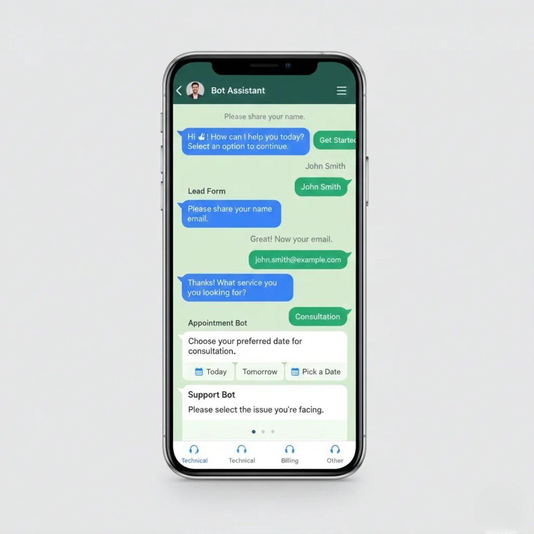 How to Build a WhatsApp Chatbot No Code