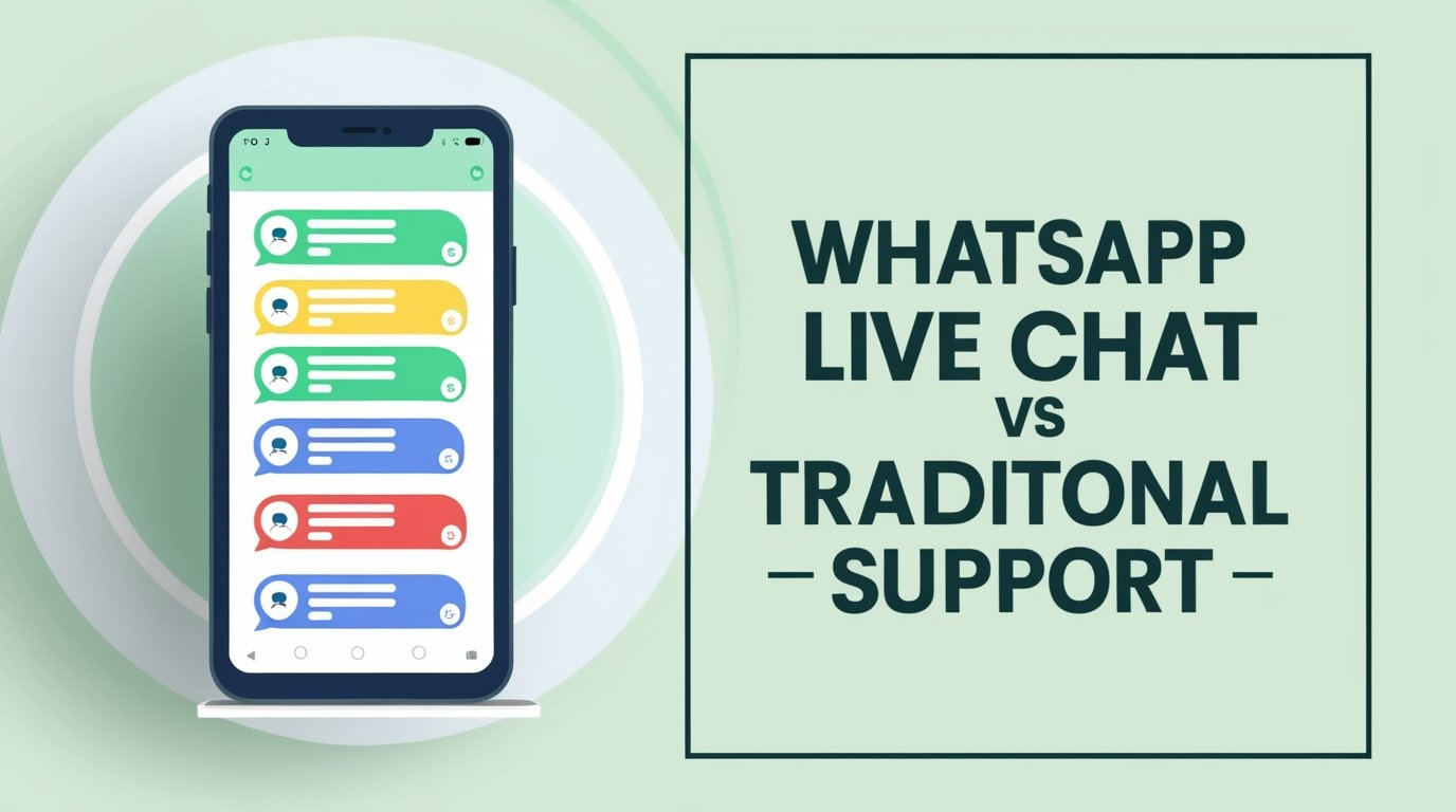 WhatsApp live chat