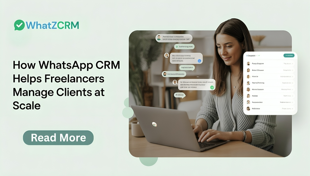 WhatsApp CRM for freelancers