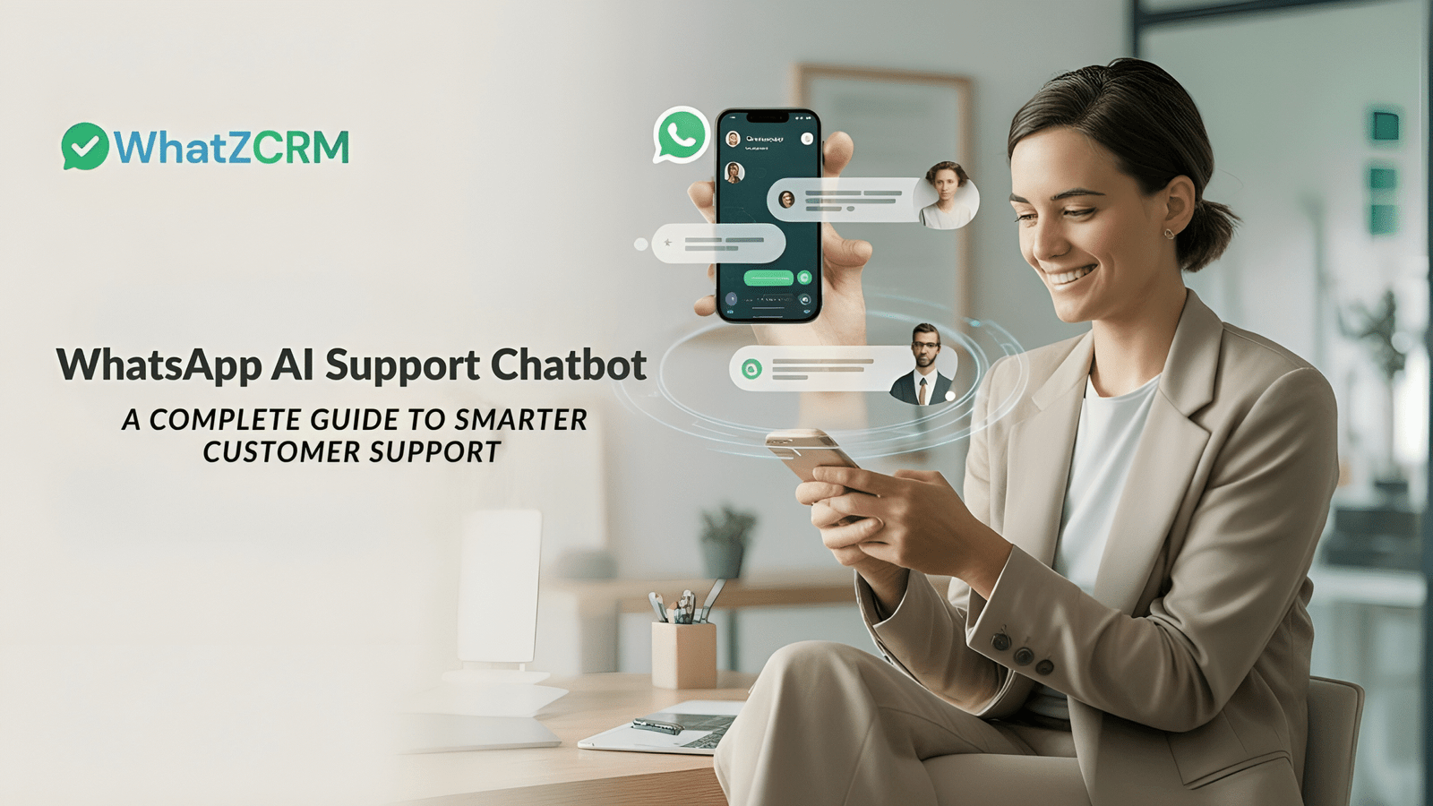 WhatsApp AI Support Chatbot