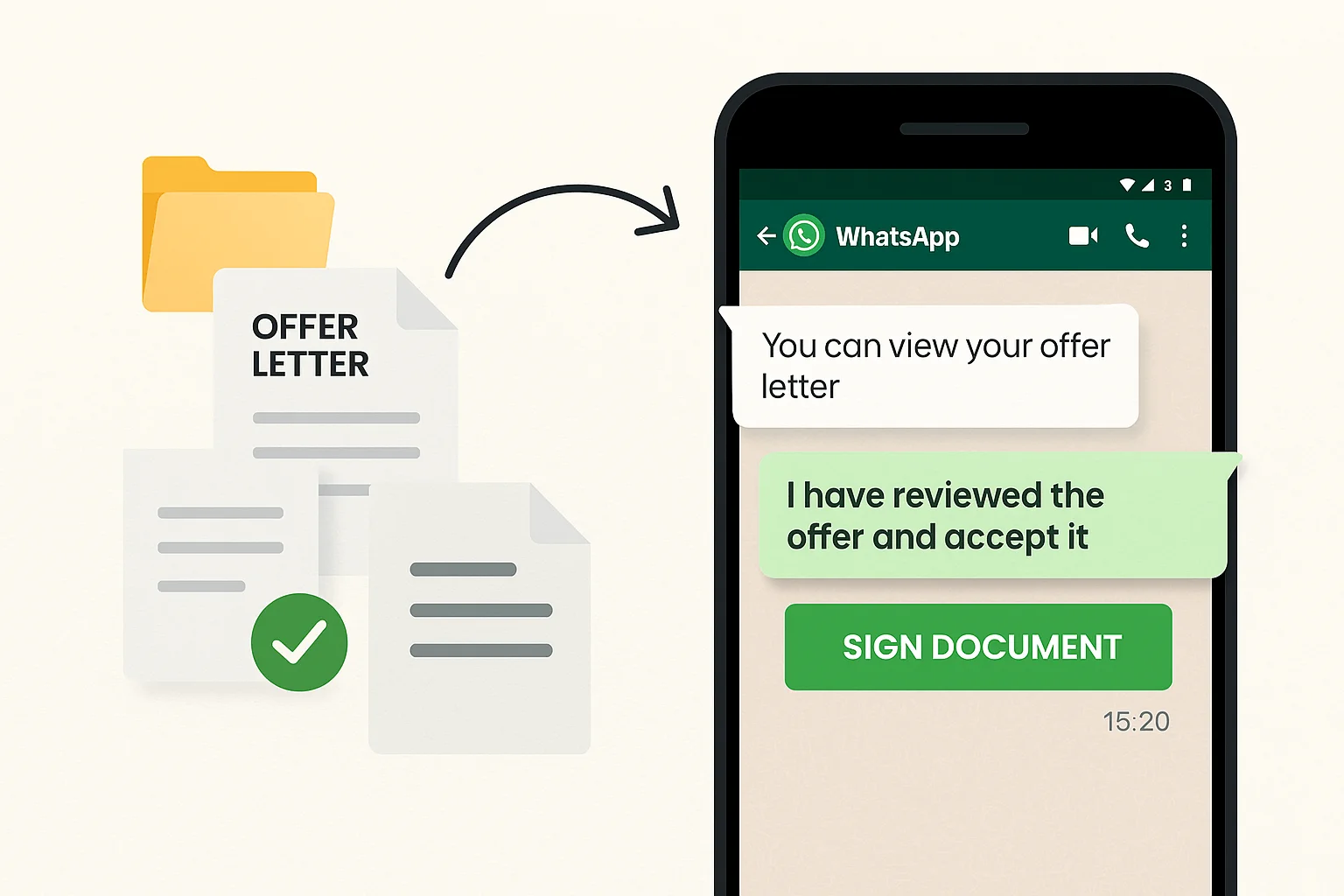 WhatsApp CRM for Hiring