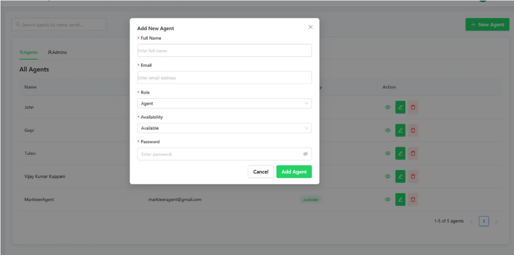 multi-agent WhatsApp CRM