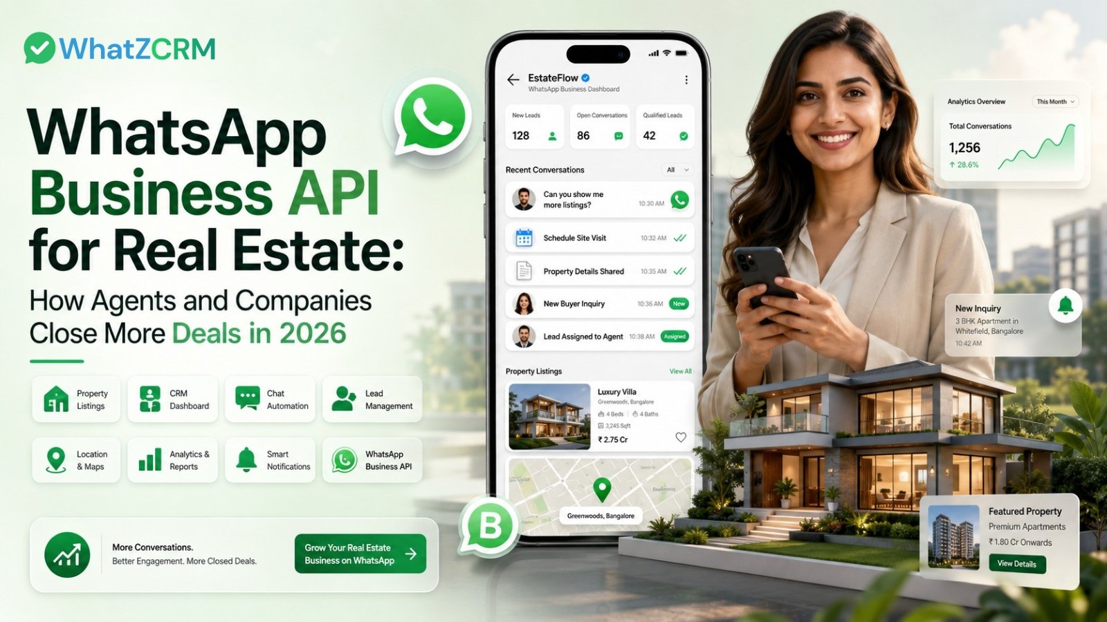 WhatsApp Business API for Real Estate