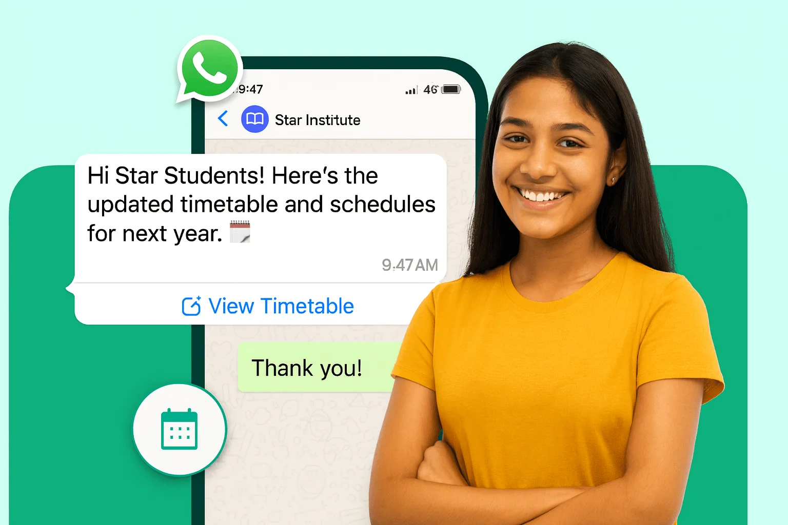 WhatsApp CRM for Education