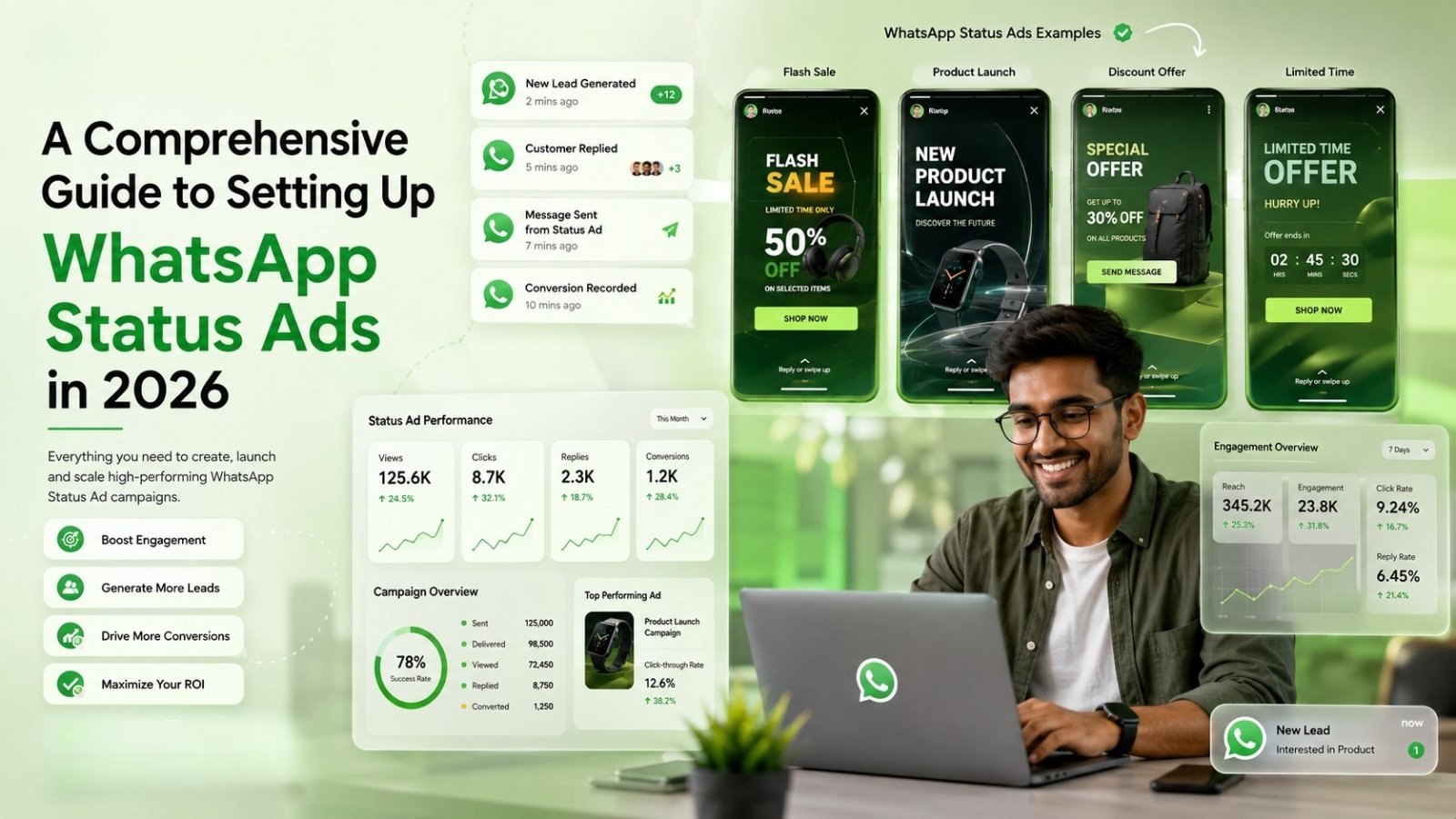 WhatsApp Status Ads