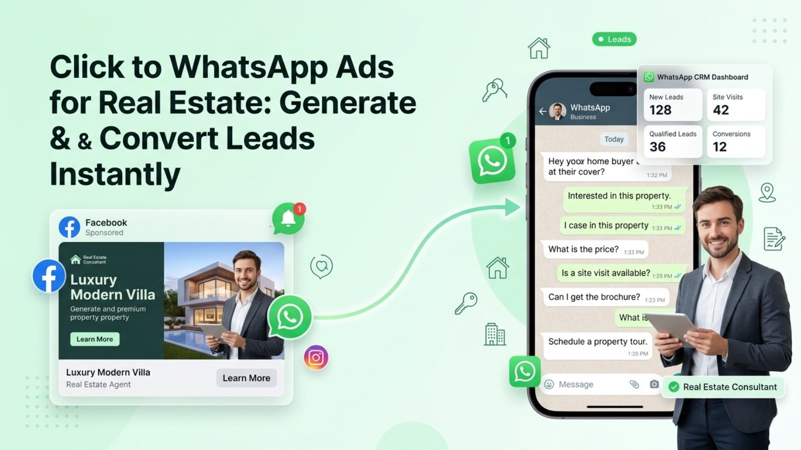 Click to WhatsApp Ads for Real Estate