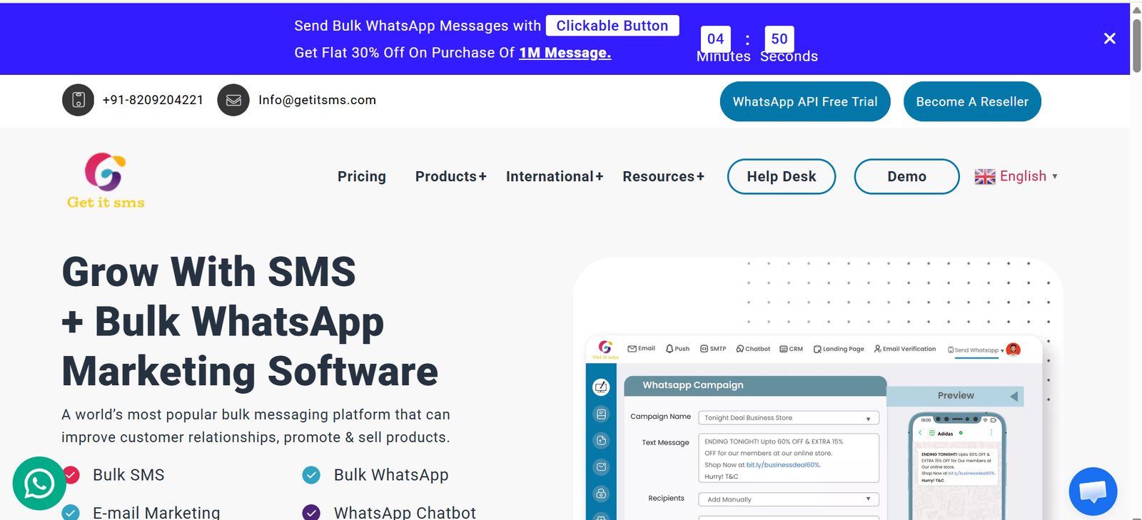 GetItSMS