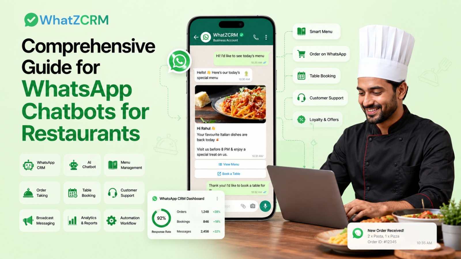 WhatsApp Chatbots for Restaurants