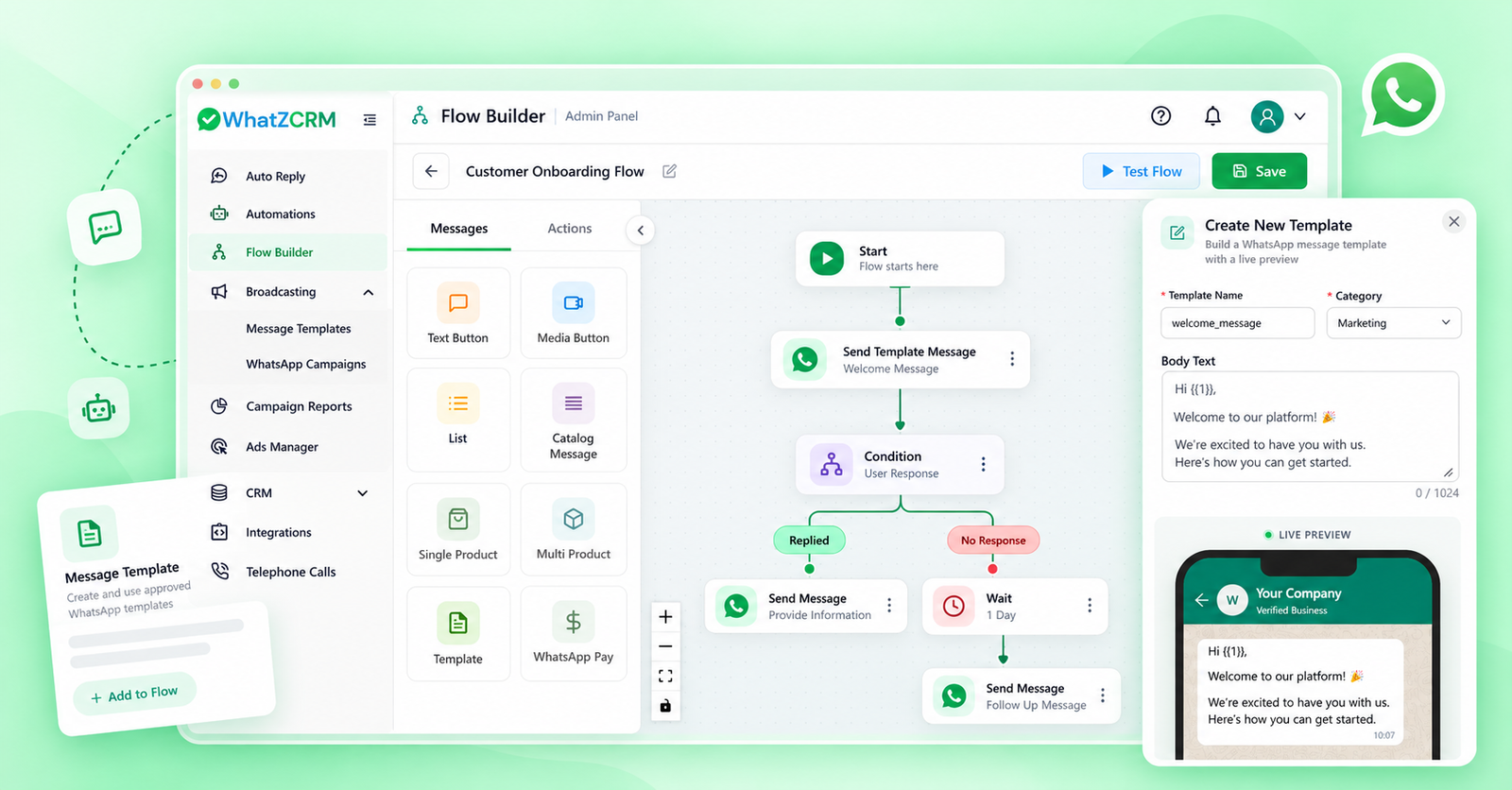 WhatsApp API Automation