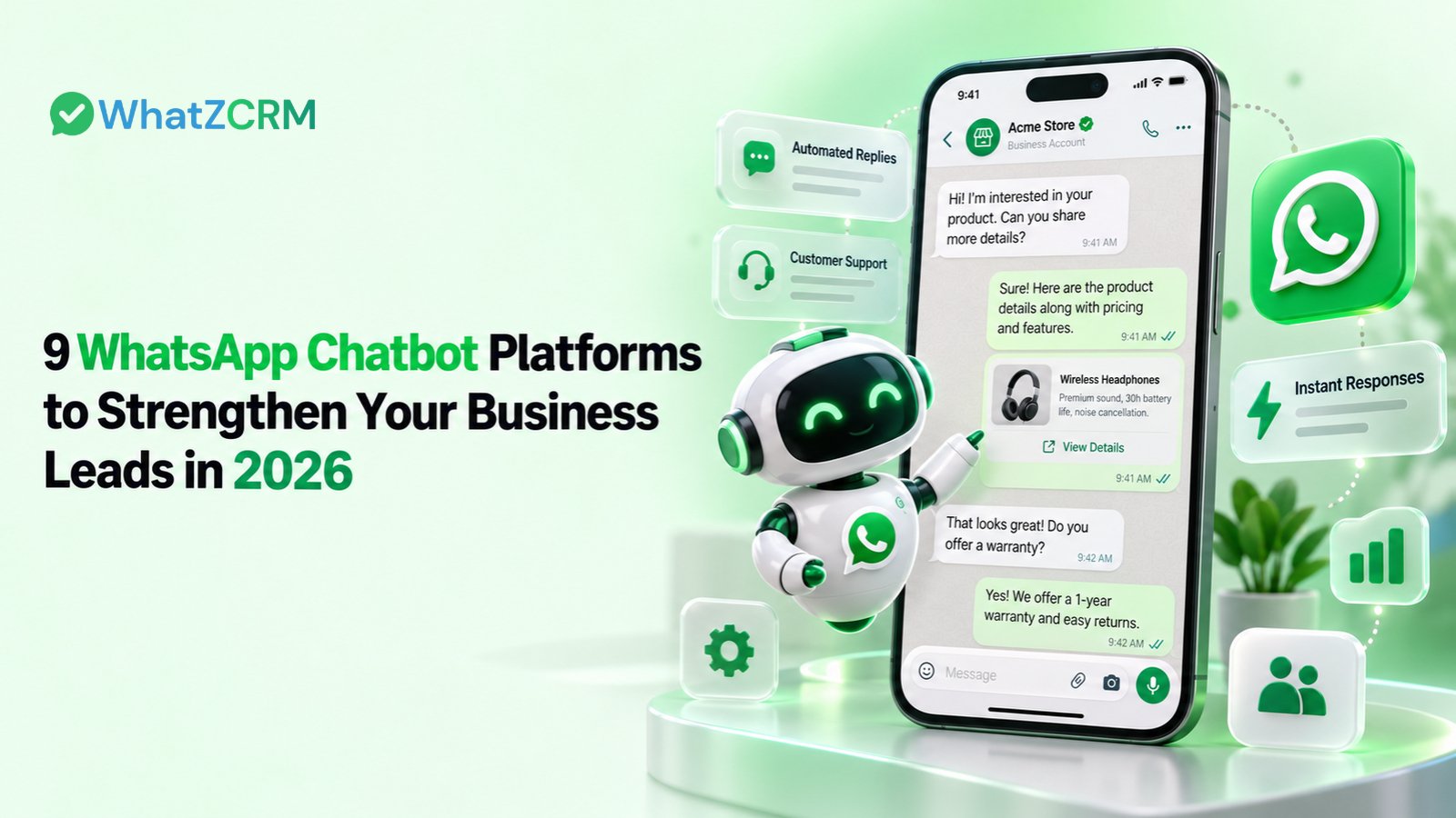 9 WhatsApp Chatbot Platforms