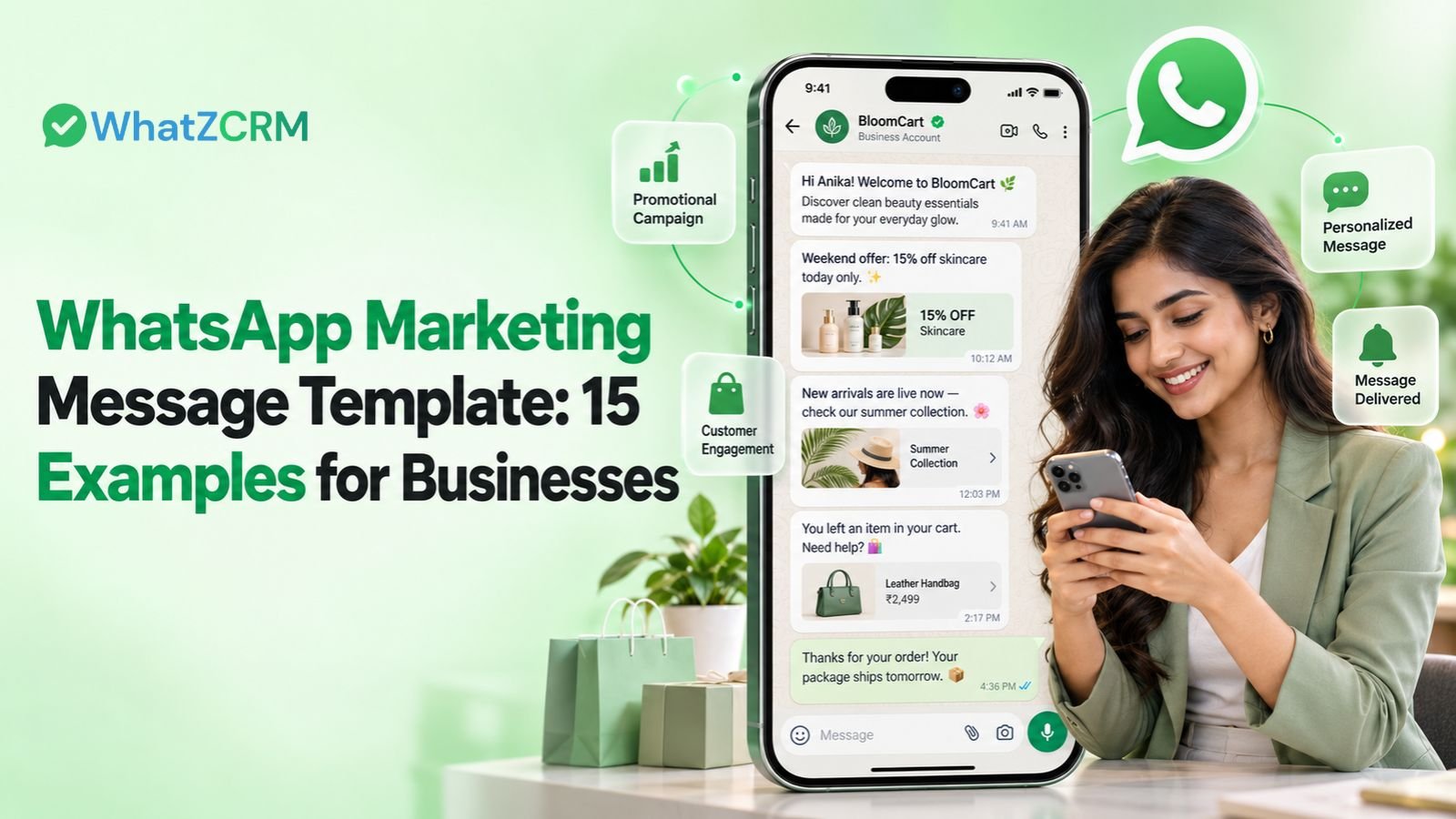 WhatsApp Marketing Message Template