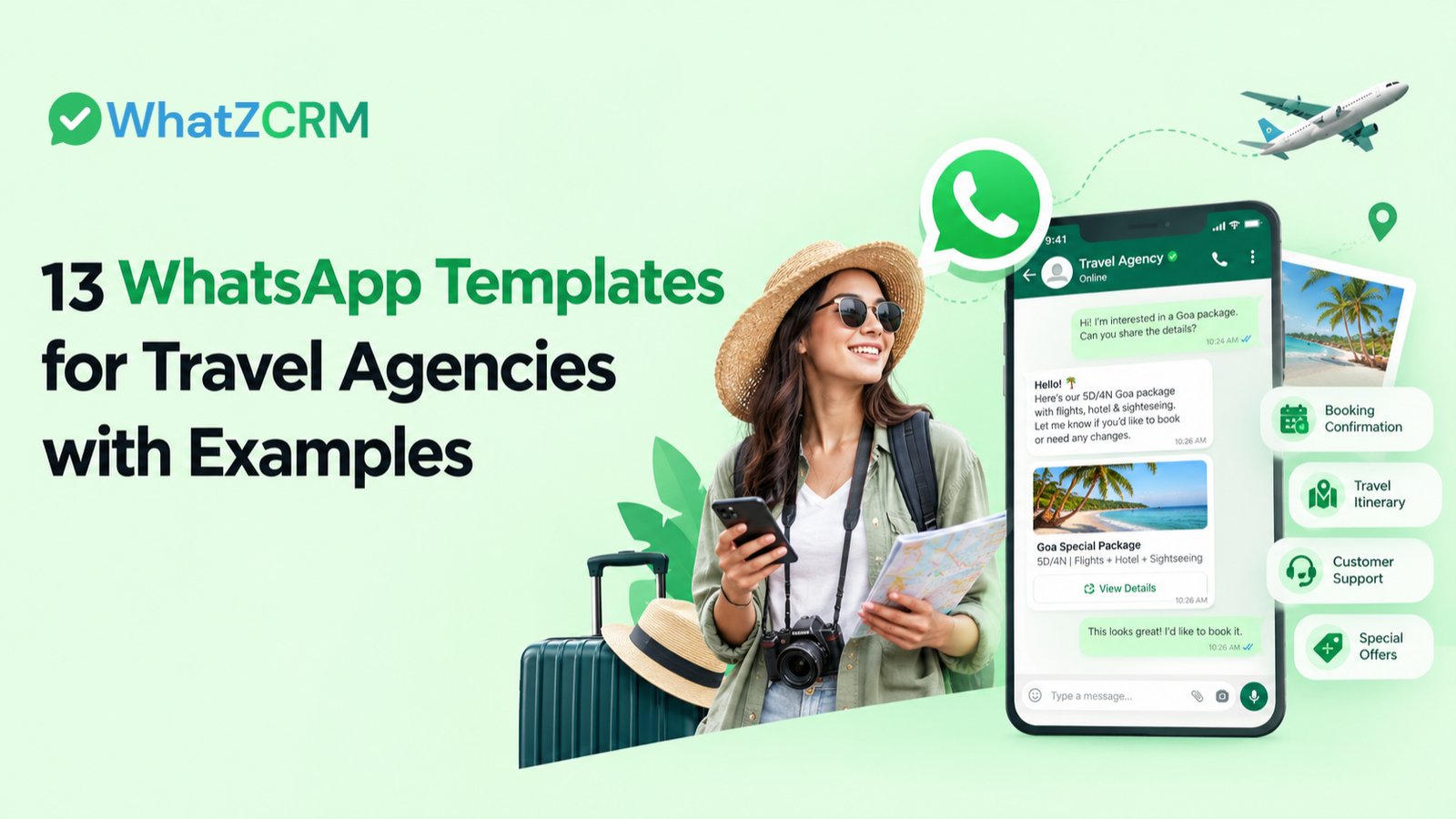 WhatsApp Templates for Travel Industry