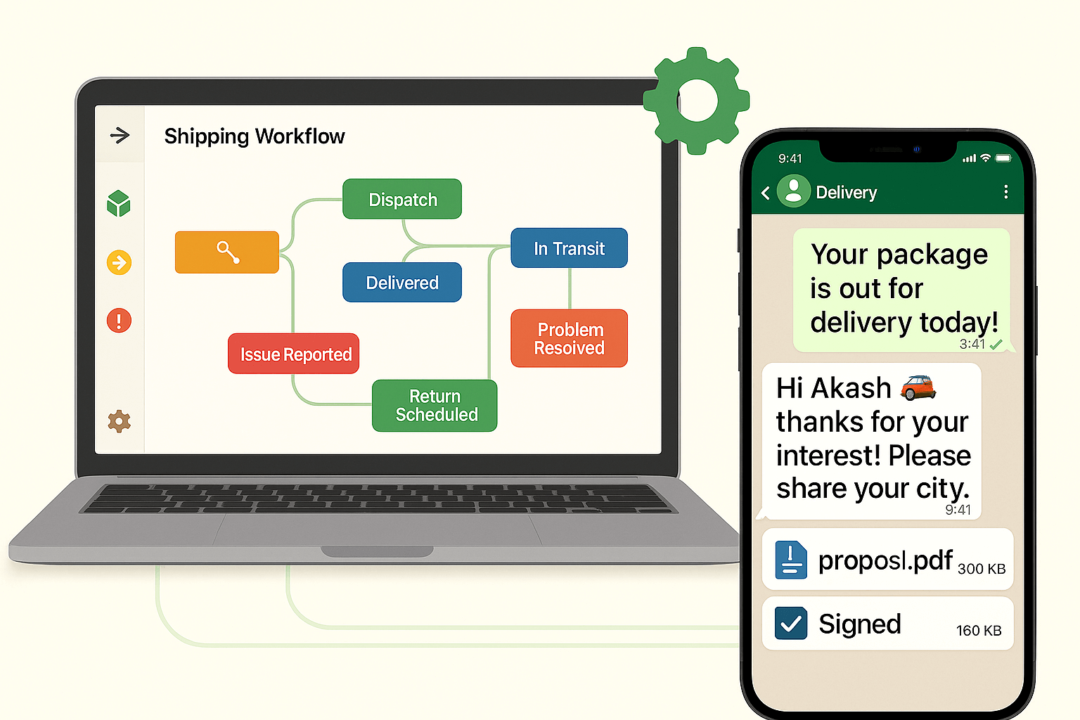 Visual Workflow Builder