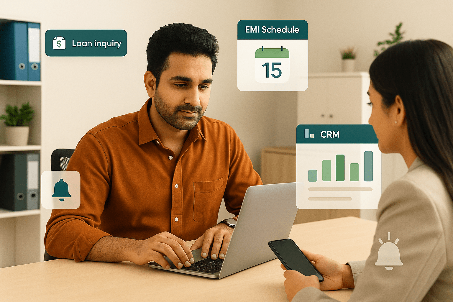 Loan Lead Management & EMI Tracking