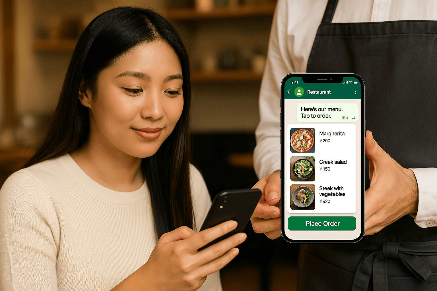 Online Menu Sharing & Orders