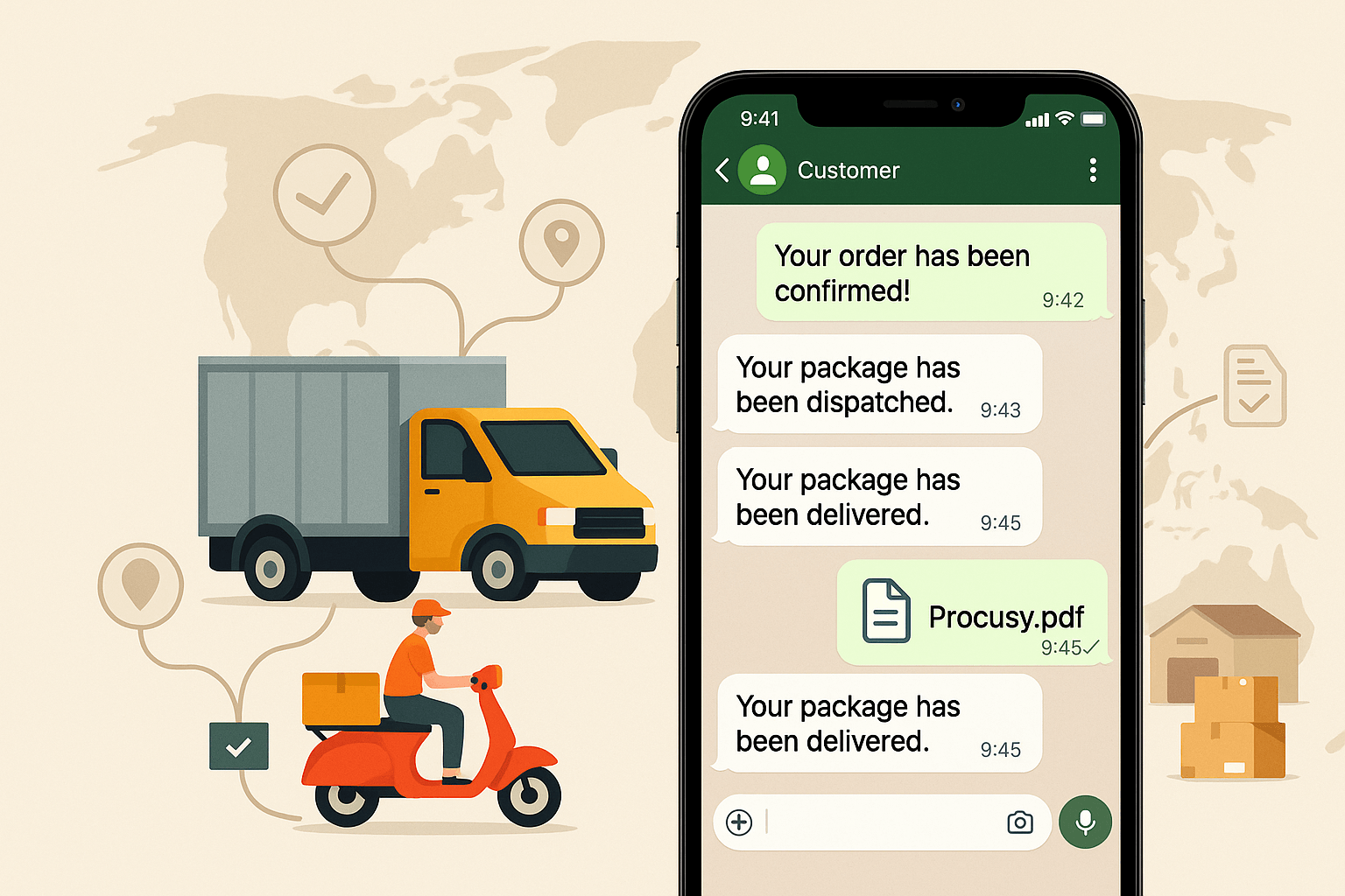 Order Confirmation and Dispatch