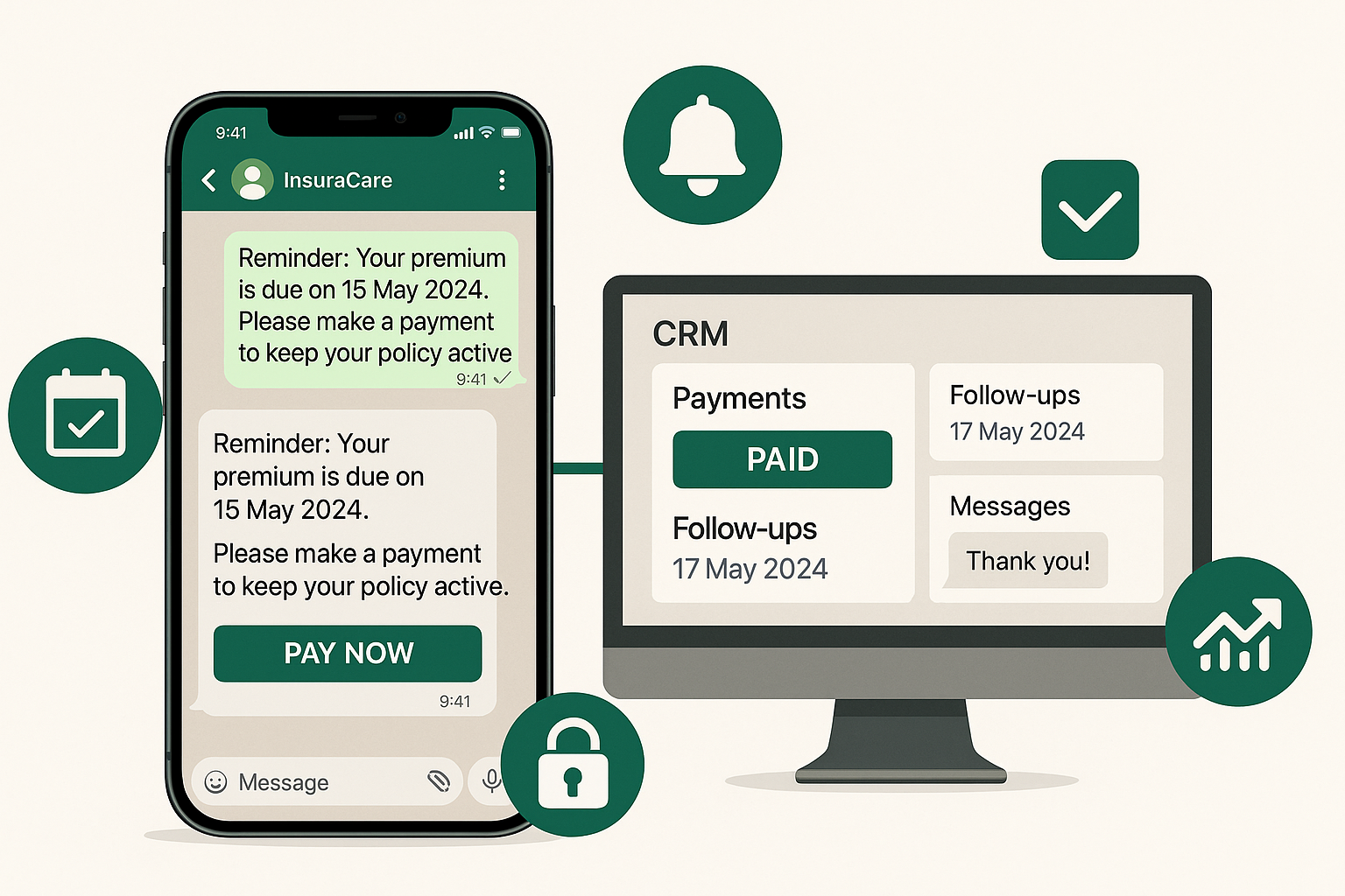 Policy Reminders and Payments