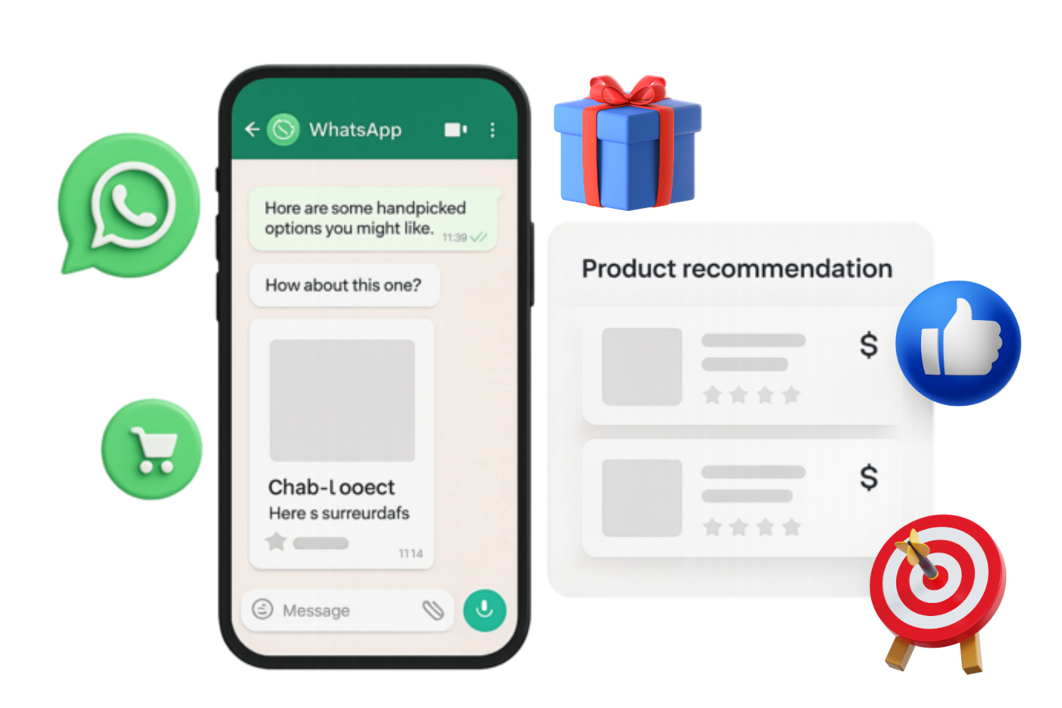 WhatsApp Product Recommendations Dashboard