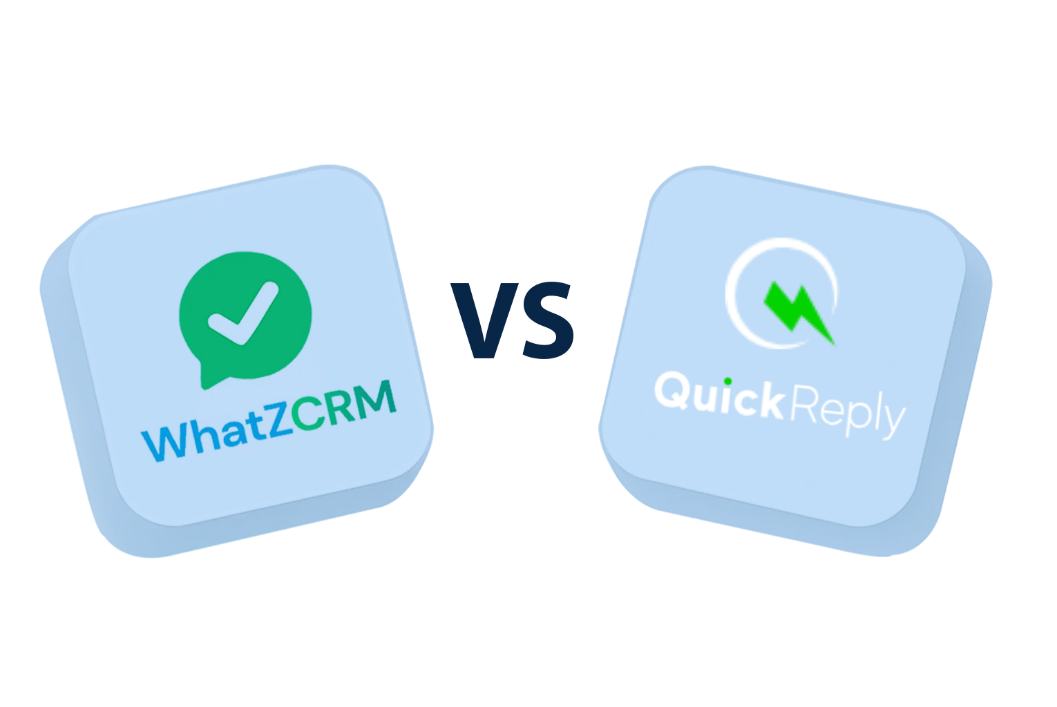 QuickReply.ai Alternative – WhatZCRM Dashboard