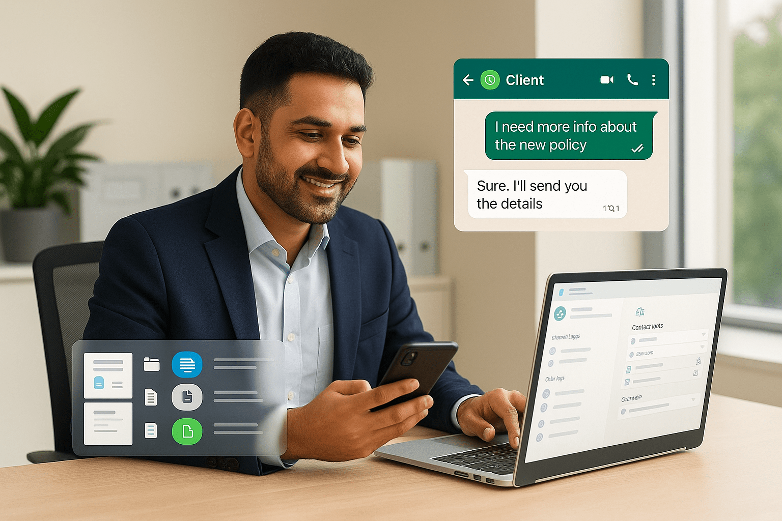 Real-Time Advisor Chat & CRM Logging