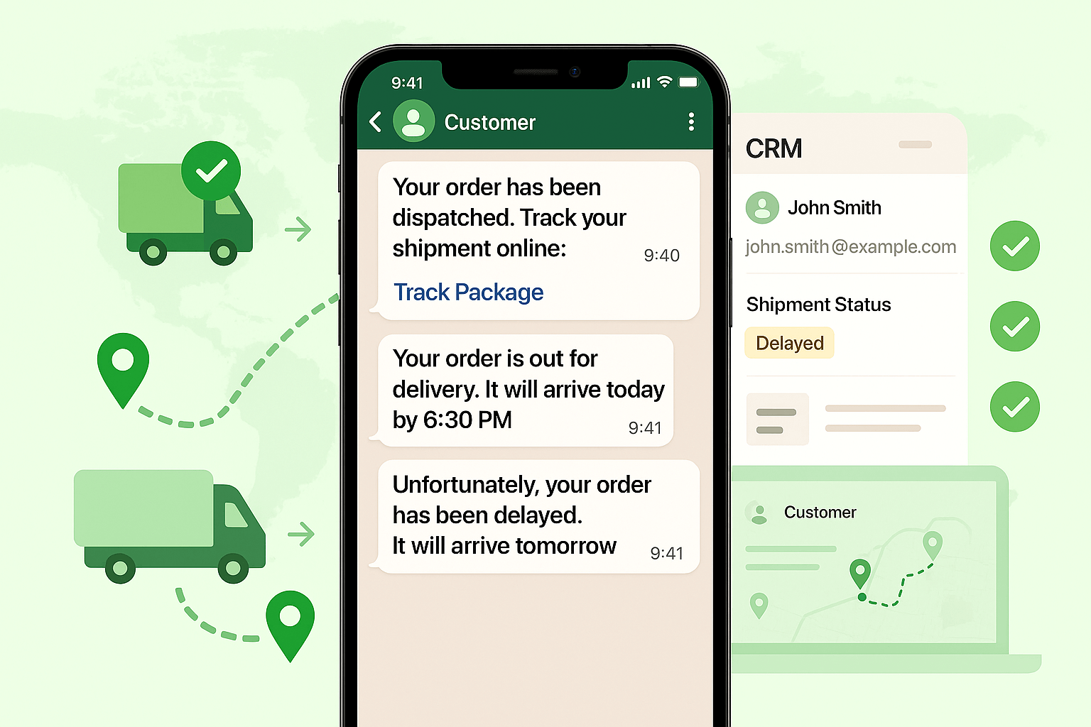 Real-Time Shipment Notifications