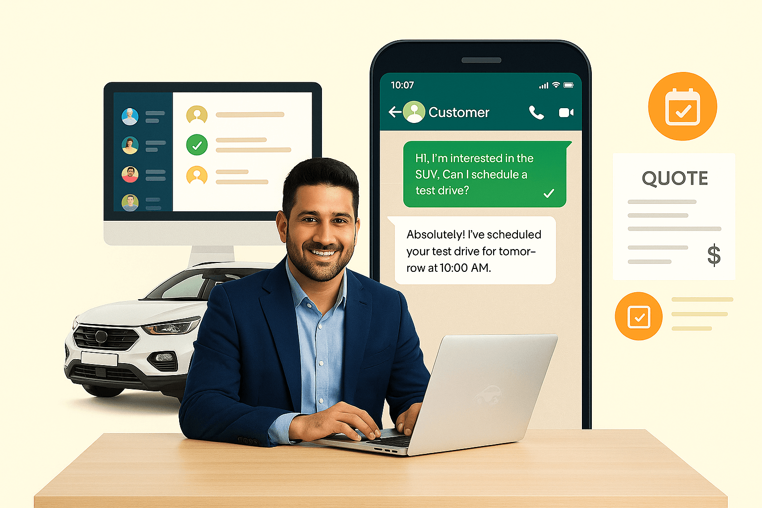 Test Drive Scheduling