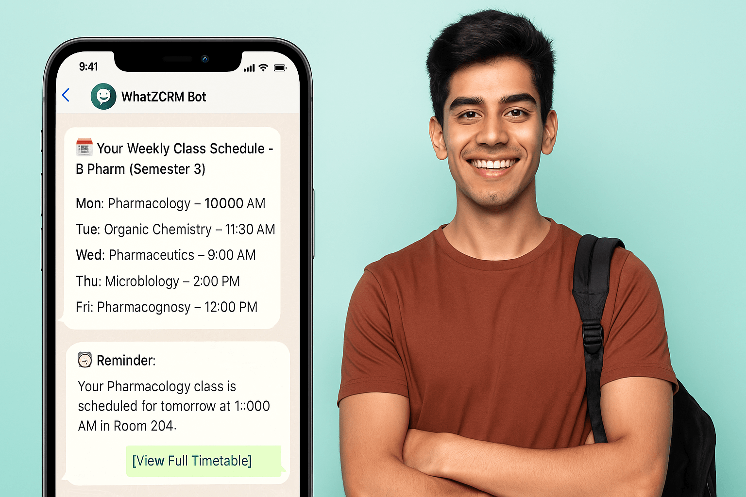 Timetable & Class Reminders