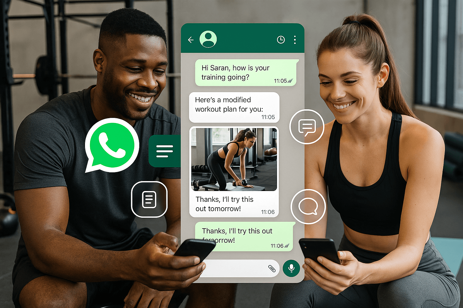 Trainer-Member Communication Hub