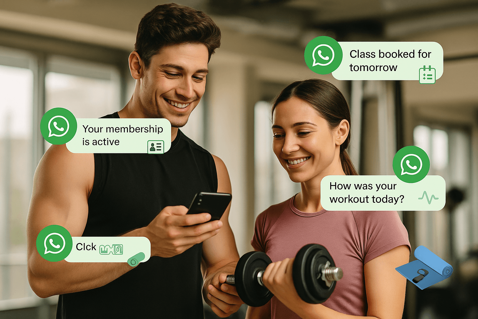 Gym & Fitness WhatsApp CRM