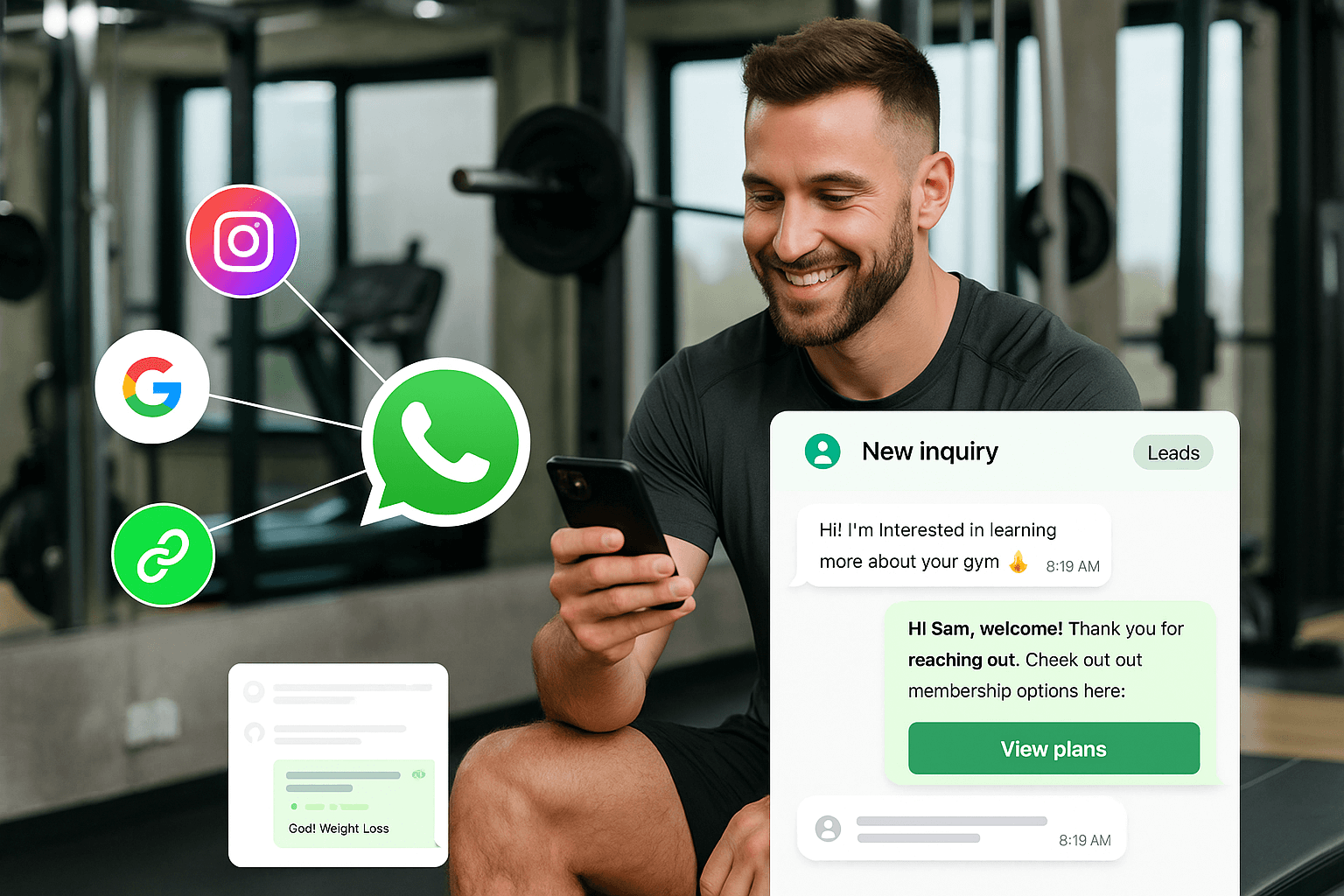 Lead Capture & Member Onboarding