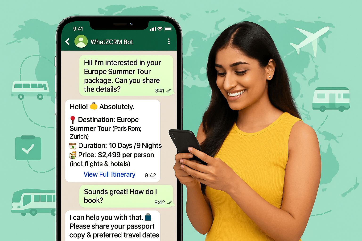 Travel Agency WhatsApp CRM